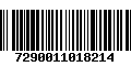 Código de Barras 7290011018214