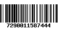 Código de Barras 7290011587444