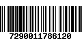 Código de Barras 7290011786120