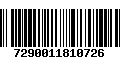 Código de Barras 7290011810726