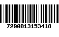 Código de Barras 7290013153418