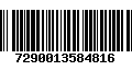 Código de Barras 7290013584816