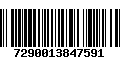 Código de Barras 7290013847591