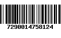 Código de Barras 7290014758124