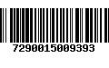 Código de Barras 7290015009393