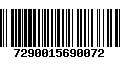 Código de Barras 7290015690072