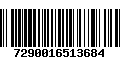 Código de Barras 7290016513684