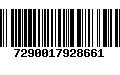 Código de Barras 7290017928661