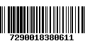 Código de Barras 7290018380611