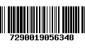 Código de Barras 7290019056348
