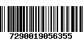 Código de Barras 7290019056355