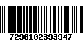 Código de Barras 7290102393947