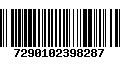 Código de Barras 7290102398287