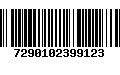 Código de Barras 7290102399123