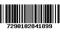 Código de Barras 7290102841899