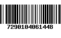 Código de Barras 7290104061448