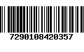 Código de Barras 7290108420357