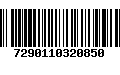 Código de Barras 7290110320850