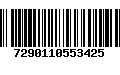 Código de Barras 7290110553425