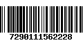 Código de Barras 7290111562228