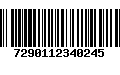 Código de Barras 7290112340245