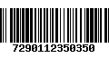 Código de Barras 7290112350350