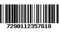 Código de Barras 7290112357618