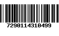 Código de Barras 7290114310499