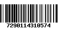 Código de Barras 7290114310574