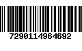 Código de Barras 7290114964692