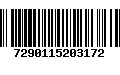 Código de Barras 7290115203172