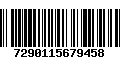 Código de Barras 7290115679458