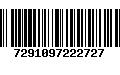Código de Barras 7291097222727