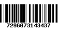 Código de Barras 7296073143437