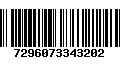 Código de Barras 7296073343202