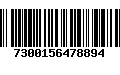 Código de Barras 7300156478894