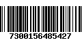 Código de Barras 7300156485427