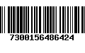 Código de Barras 7300156486424