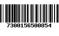 Código de Barras 7300156500854