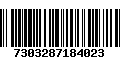 Código de Barras 7303287184023