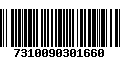 Código de Barras 7310090301660