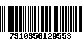 Código de Barras 7310350129553