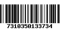 Código de Barras 7310350133734