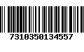 Código de Barras 7310350134557