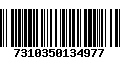 Código de Barras 7310350134977