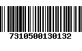 Código de Barras 7310500130132