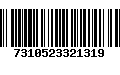 Código de Barras 7310523321319