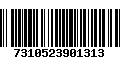 Código de Barras 7310523901313