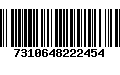 Código de Barras 7310648222454