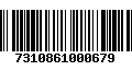 Código de Barras 7310861000679